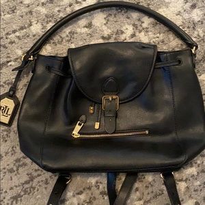 Ralph Lauren Backpack/ Shoulder Bag